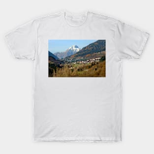 View of Borno and Pizzo Badile Camuno T-Shirt